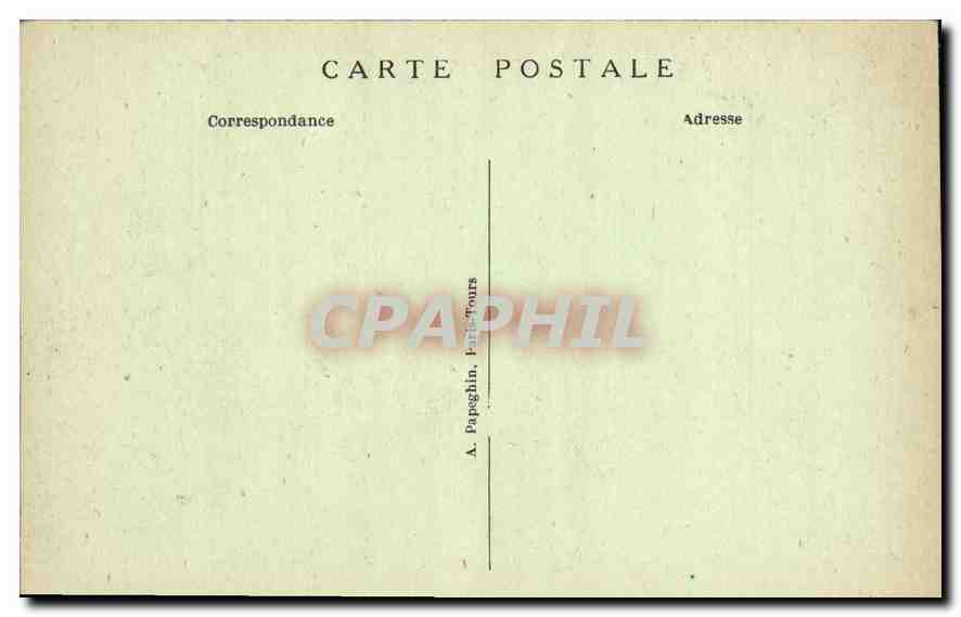 CPA Versailles Le Chateau La Galerie des Batailles  — Verso