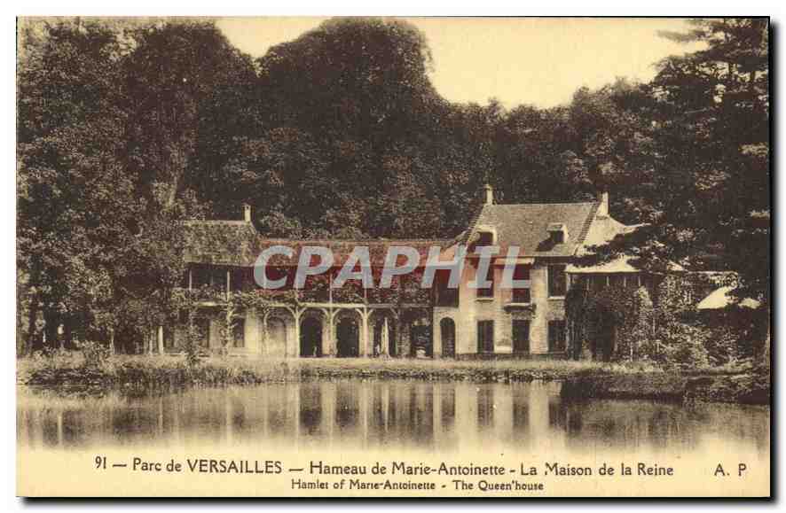 CPA Parc de Versailles Hameau de Marie Antoinette La Maison de la Reine 