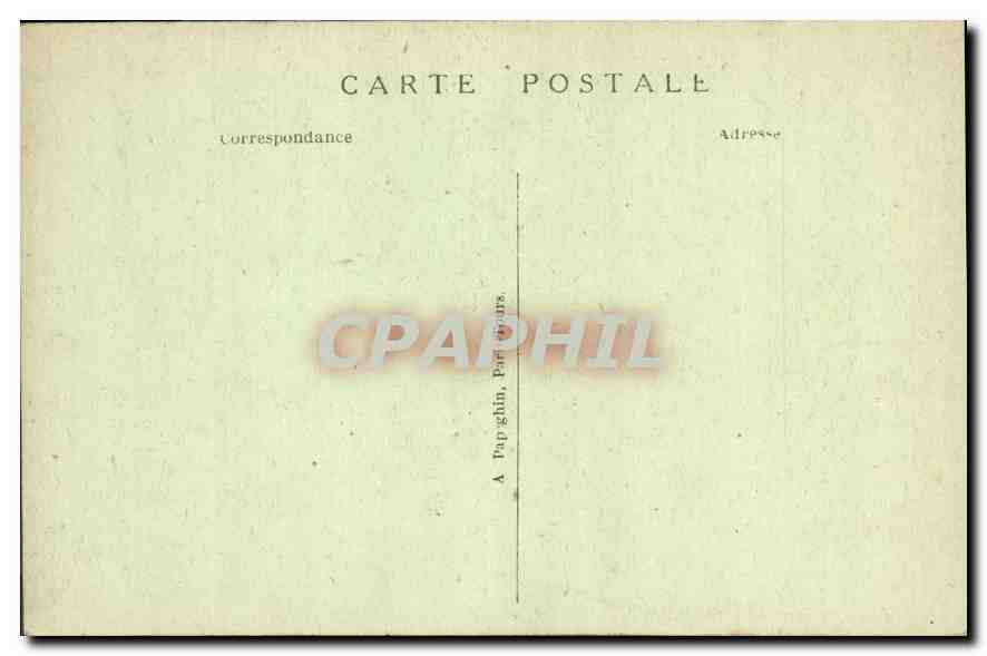 CPA Paris Eglise St Etienne du Mont  — Rückseite