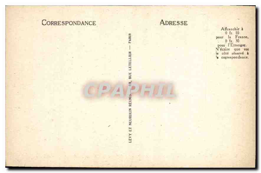 CPA Paris Eglise Saint Etienne du Mont Le Jube et la Chasse de Sainte Genevieve  — Rückseite