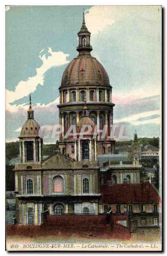 Boulogne-sur-Mer — Die Kathedrale — LL. — N° 200