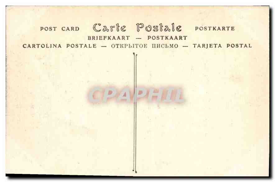 CPA Versailles Vue a vol d'oiseau sur le Parc le Palais et la ville  — Rückseite