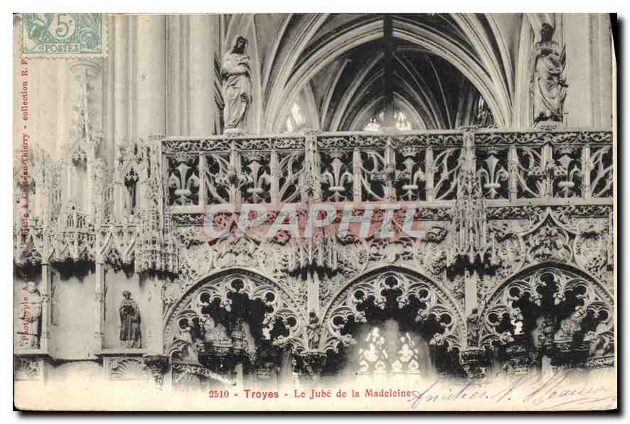 CPA Troyes Le Jube de la Madeleine 