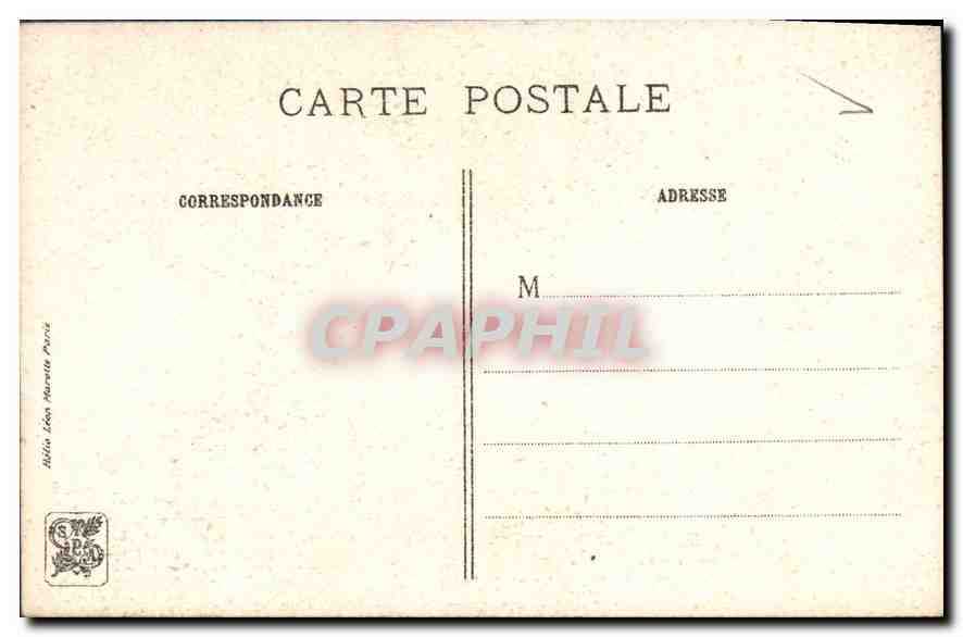 CPA MQ De la Tour Inconnue Q de la Tour — Rückseite
