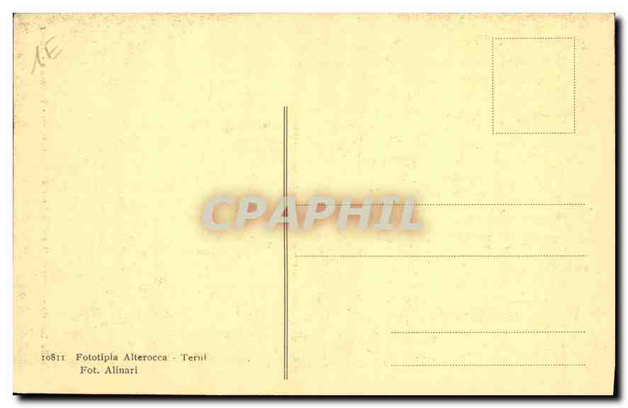 CPA Raffaello Sanzio Stanze II battesimo de Constantino Vaticano Roma  — Verso