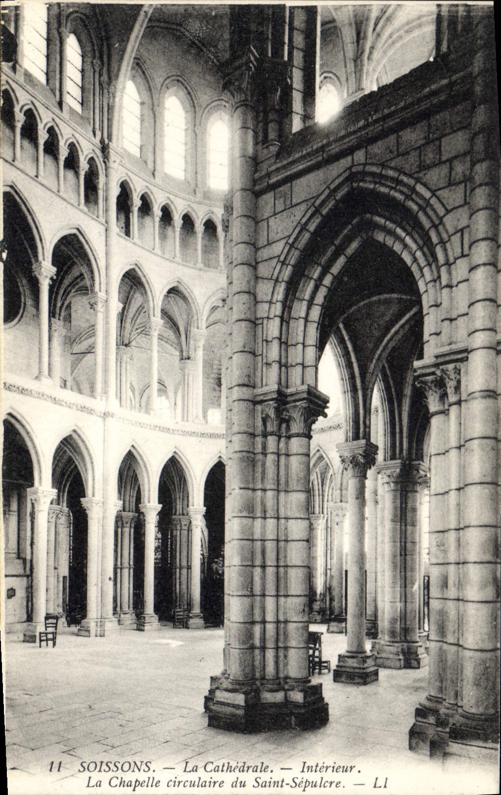 Soissons — La Cathédrale — Intérieur. La Chapelle circulaire du Saint-Sépulcre — L1