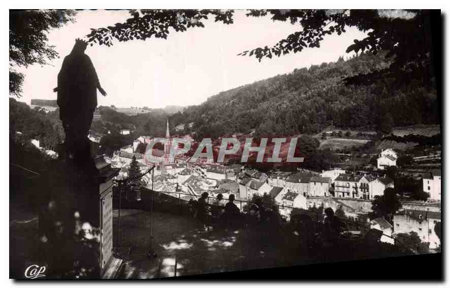 CPA Plombieres les Bains Vue generale de la Terrasse de la Vierge 