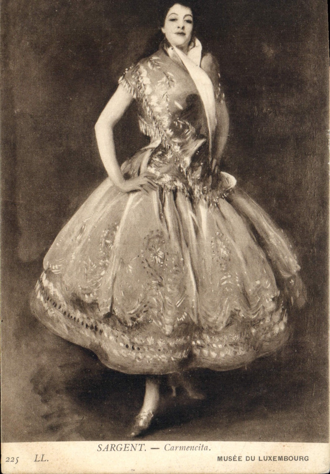 CPA Musee du Luxembourg Sargent Carmencita 