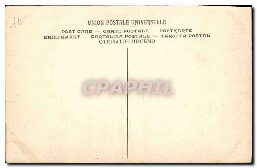 CPA Musee du Luxembourg Sargent Carmencita  — Rückseite