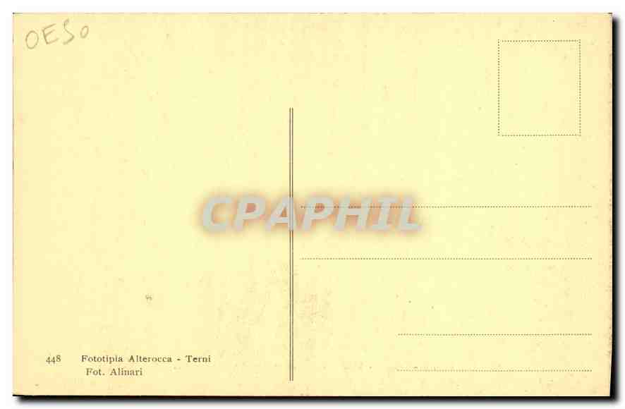 CPA Raffaello Sanzio Stanze L'incendio del Borgo Vecchio Varicano Roma  — Rückseite