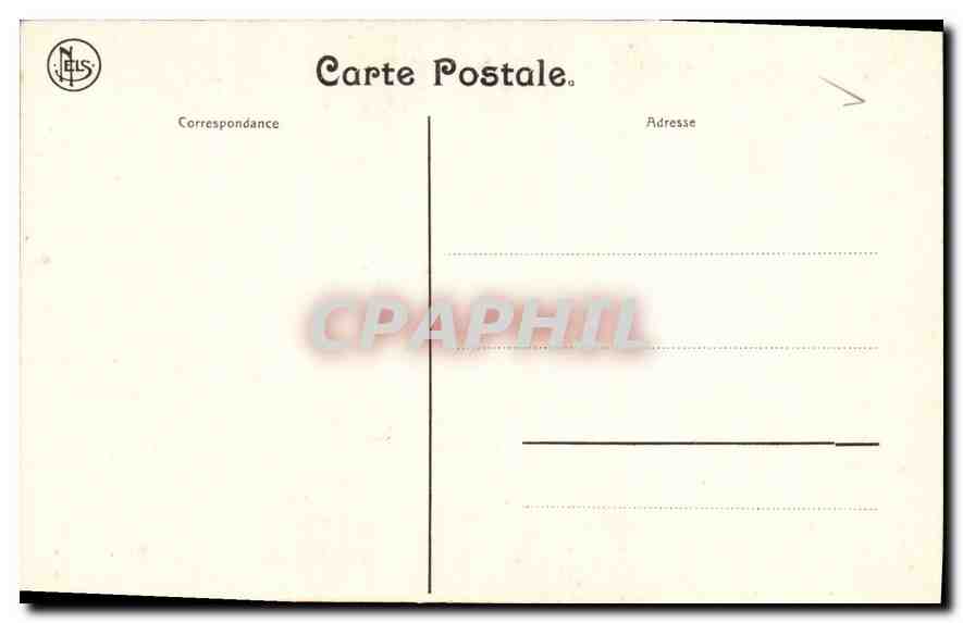 CPA Musee de Bruxelles Le Maitre de la Vie de Marie Le Christ en Croix  — Rückseite