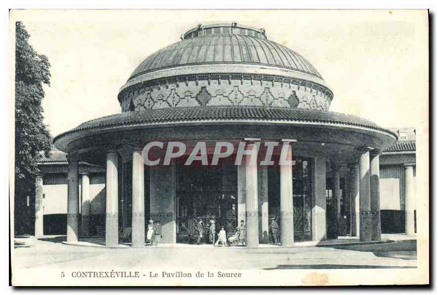 CPA Contreville Le Pavillon de la Source 