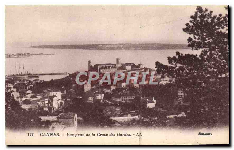 CANNES - Vue prise de la Croix des Gardes - Bulegova, n°171