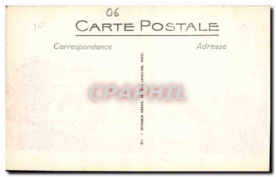 CANNES - Vue prise de la Croix des Gardes - Bulegova, n°171 — Verso