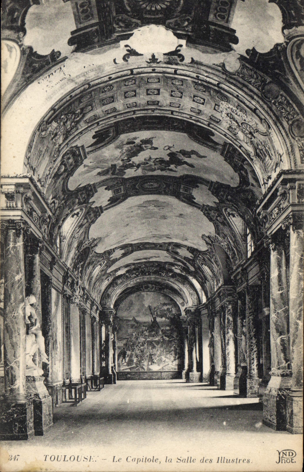 Toulouse — Das Capitole, die Salle des Illustres — JND Phot.