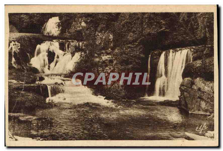 Ensemble des Cascades à Saint-Ferreol — près Revel (Haute-Garonne) — éditeur Pyrénées-Océan, n°8