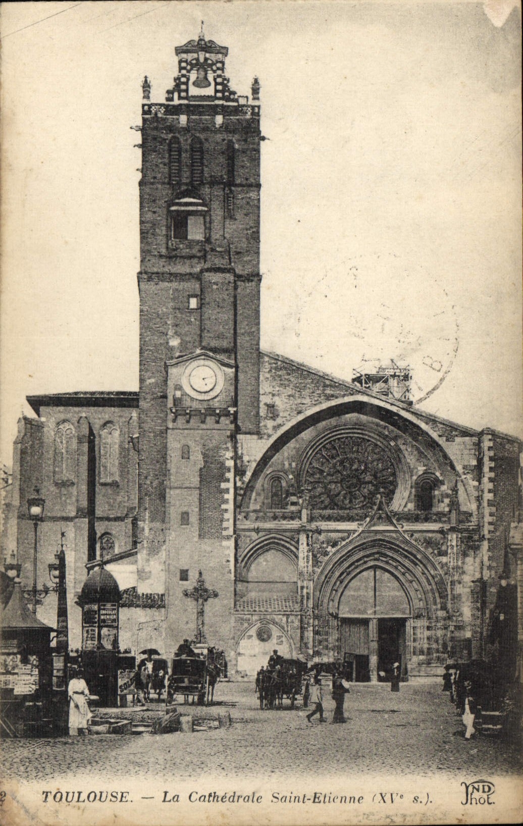 Toulouse — La Cathédrale Saint-Etienne (XVe s.) — ND Phot.