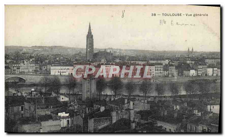 CPA Toulouse Vue Generale 