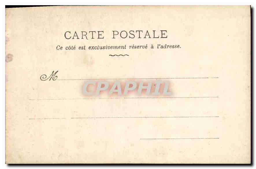 CPA Qui vous ayant Femme — Rückseite