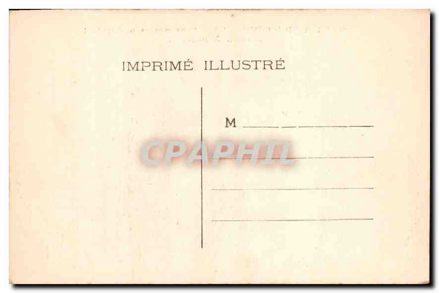CPA St Bertrand de Comminges Deux moines se disputant le baton de marechal  — Verso