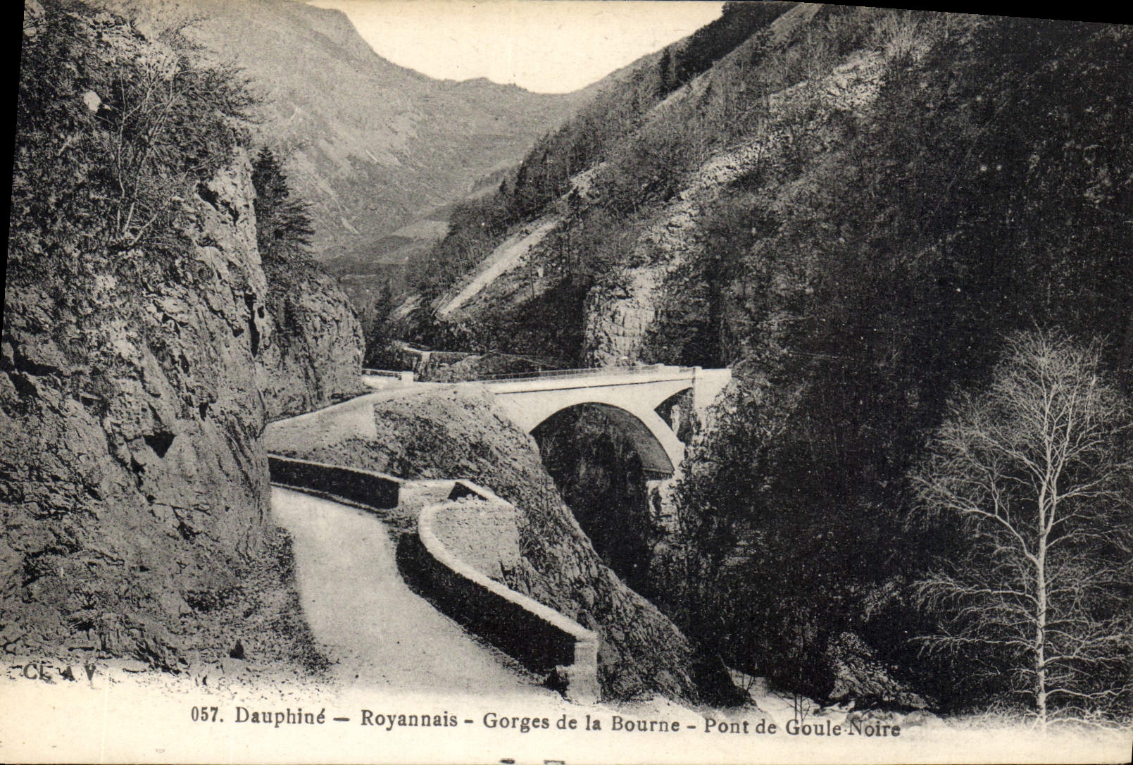 Gorges de la Bourne - Pont de Goule Noire — Dauphiné - Royannais — n° 057