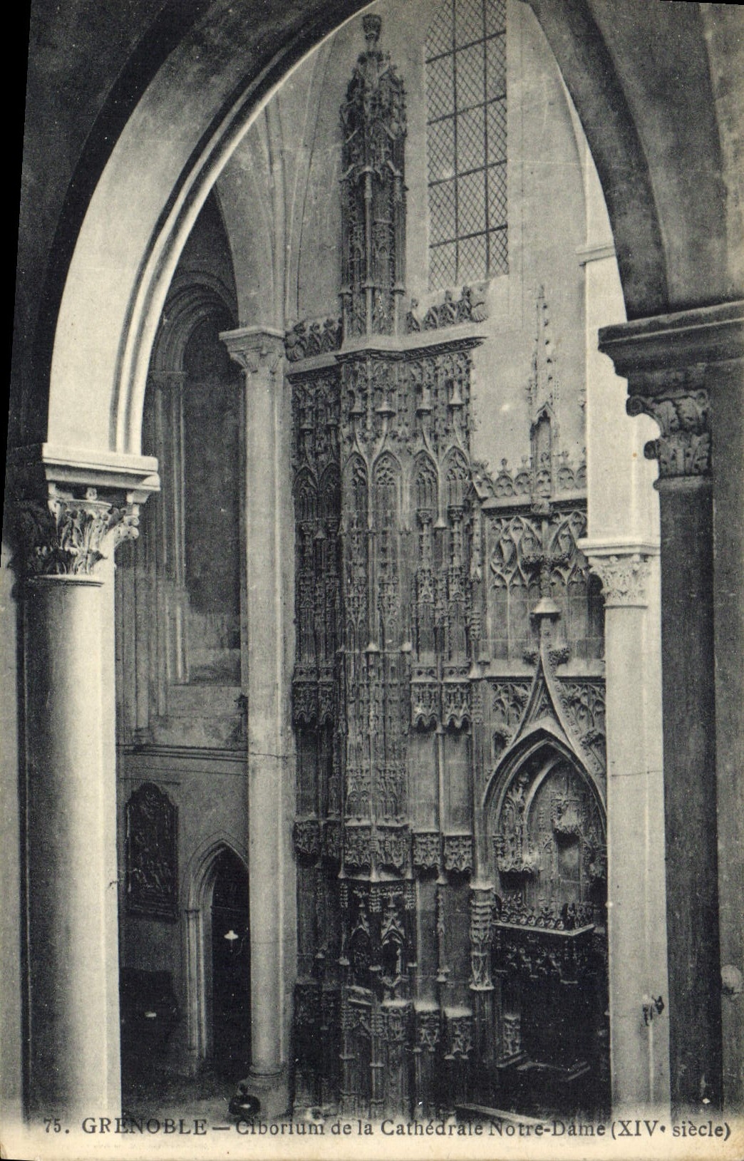 Grenoble — Ciborium de la Cathédrale Notre-Dame (XIVe siècle)