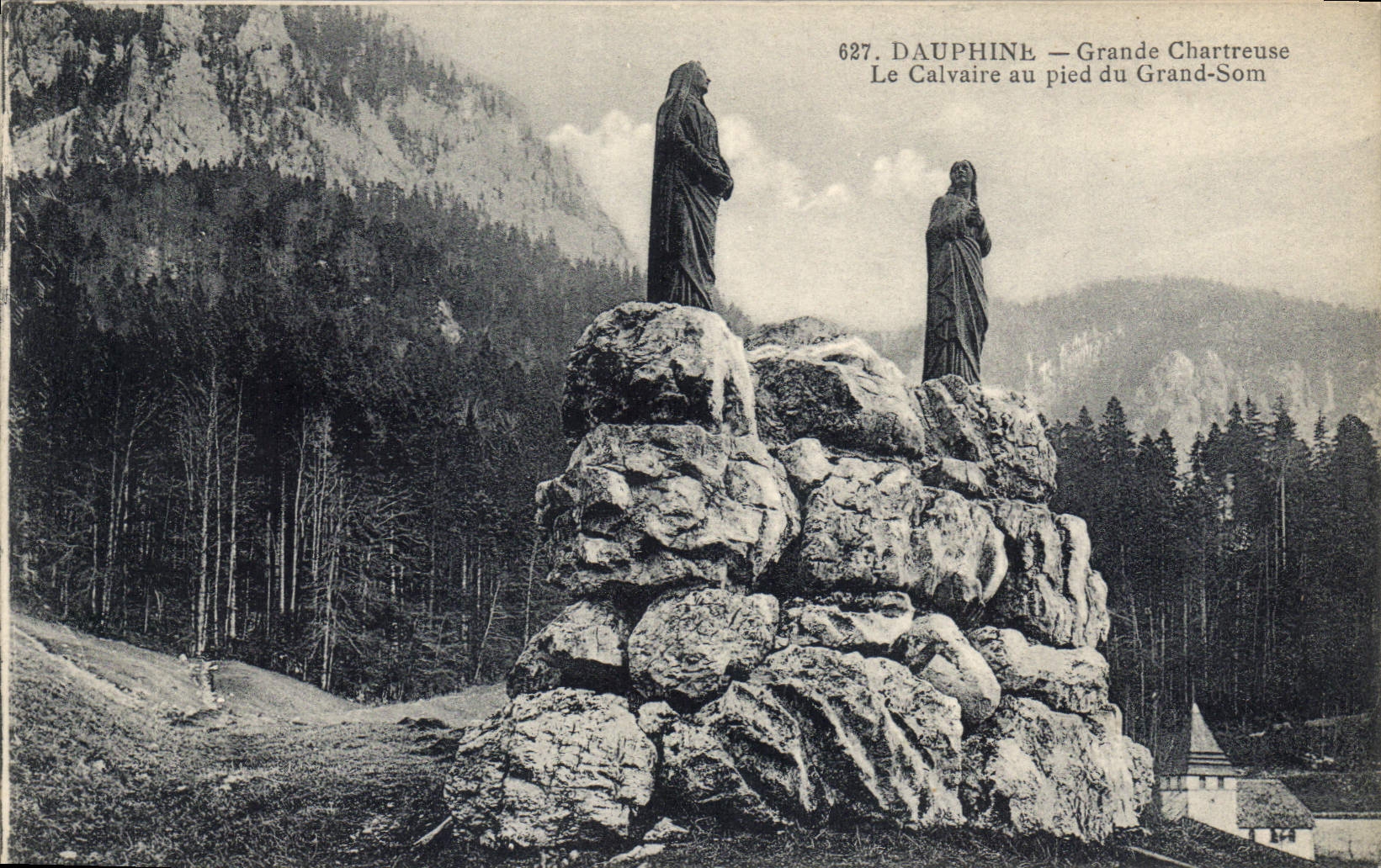 Dauphiné — Grande Chartreuse — Der Calvarienberg am Fuße des Grand-Som — n° 627