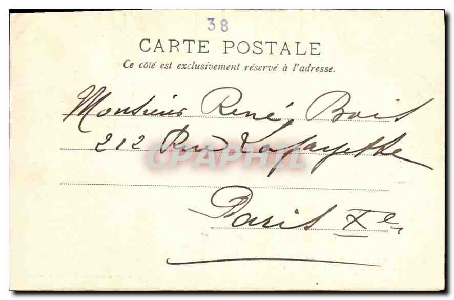 Dauphiné — Ligne de la Mure, passage de la rivière Drac et du Mont-Aiguill, 300 mètres — Éd. Eug. Robert, Grenoble — Reverso