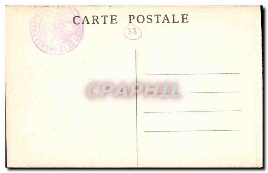 Dauphiné — Couvent de la Grande-Chartreuse et le Grand Som — Ci. A. V. n° 57 — Rückseite
