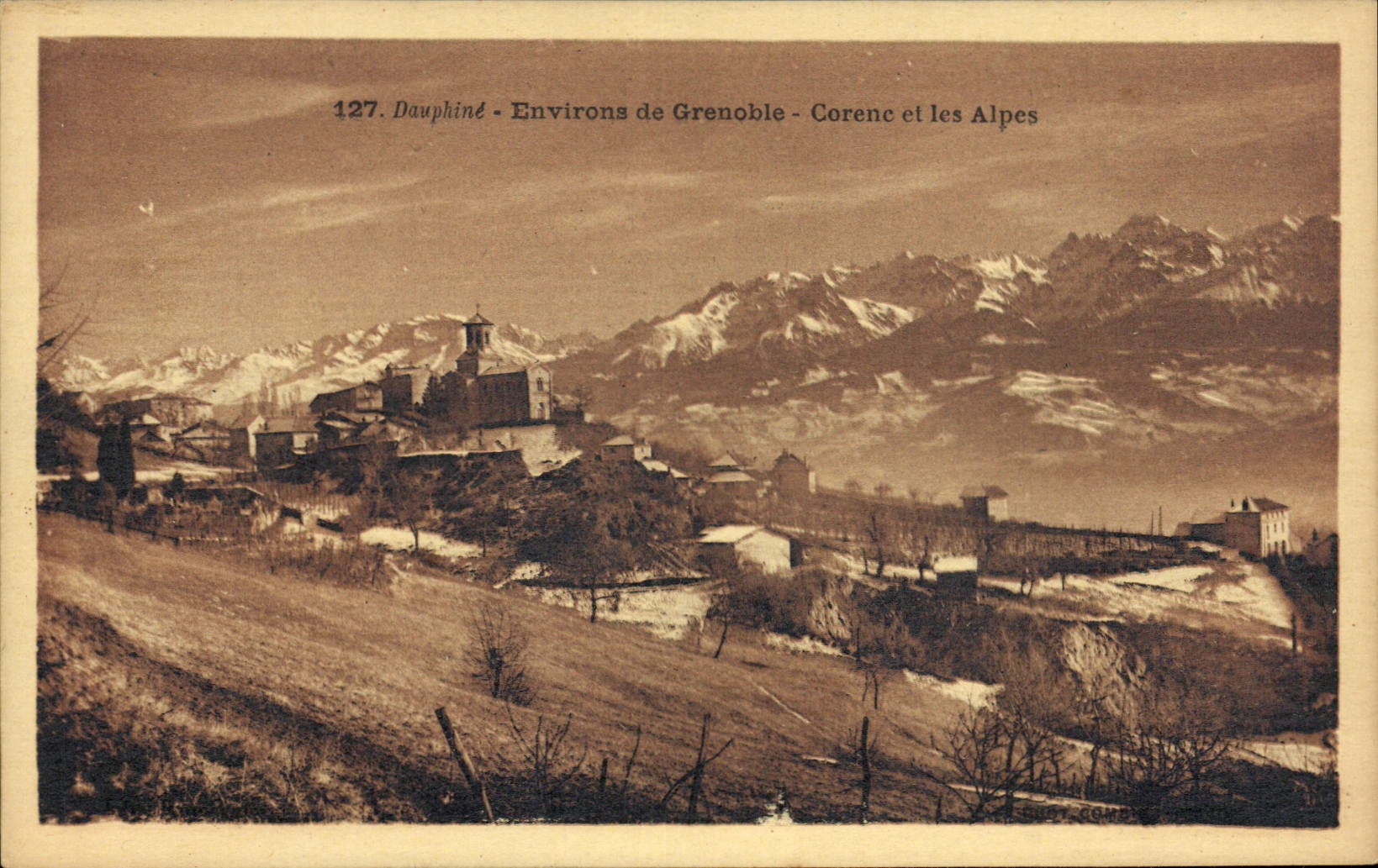 Dauphiné - Environs de Grenoble - Corenc et les Alpes — SUE-GOMEX