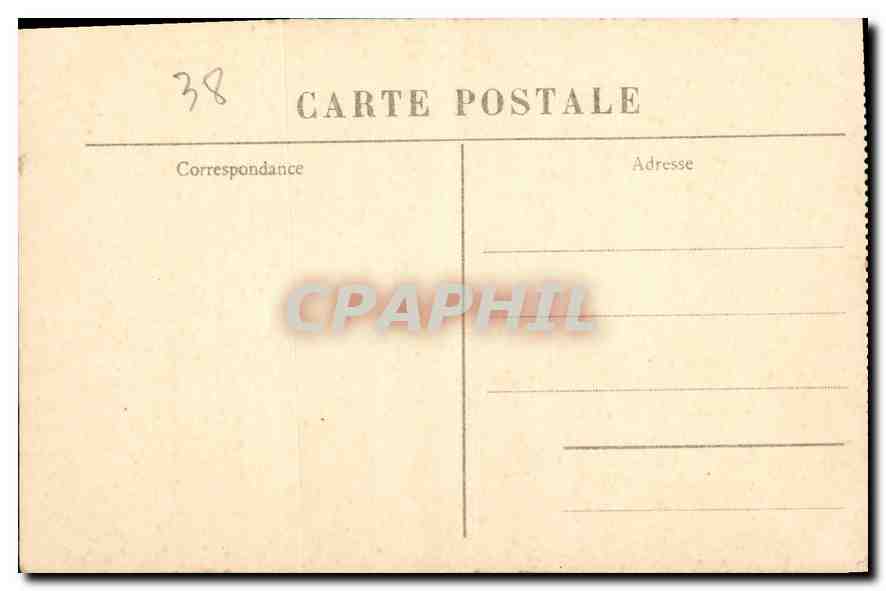 CPA Le Puy Vue generale prise de Mondon Rochers Saint Michel et Corneille  — Rückseite