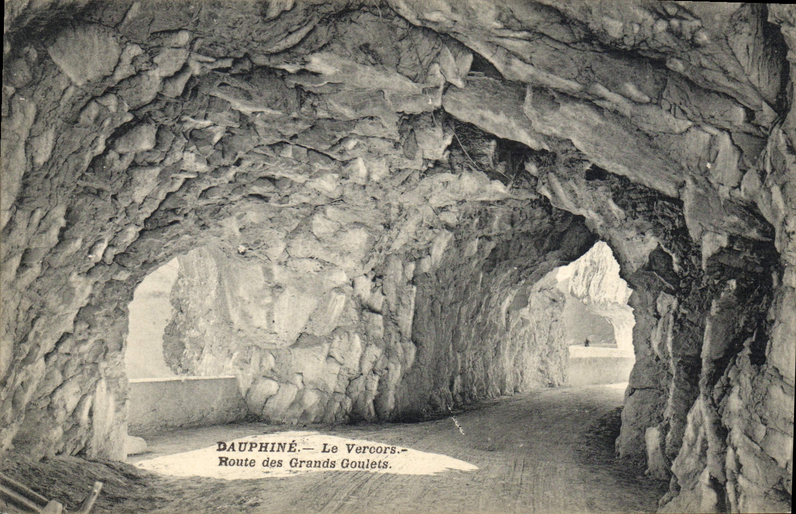 CPA Dauphine Le Vercors Route des Grands Goulets 