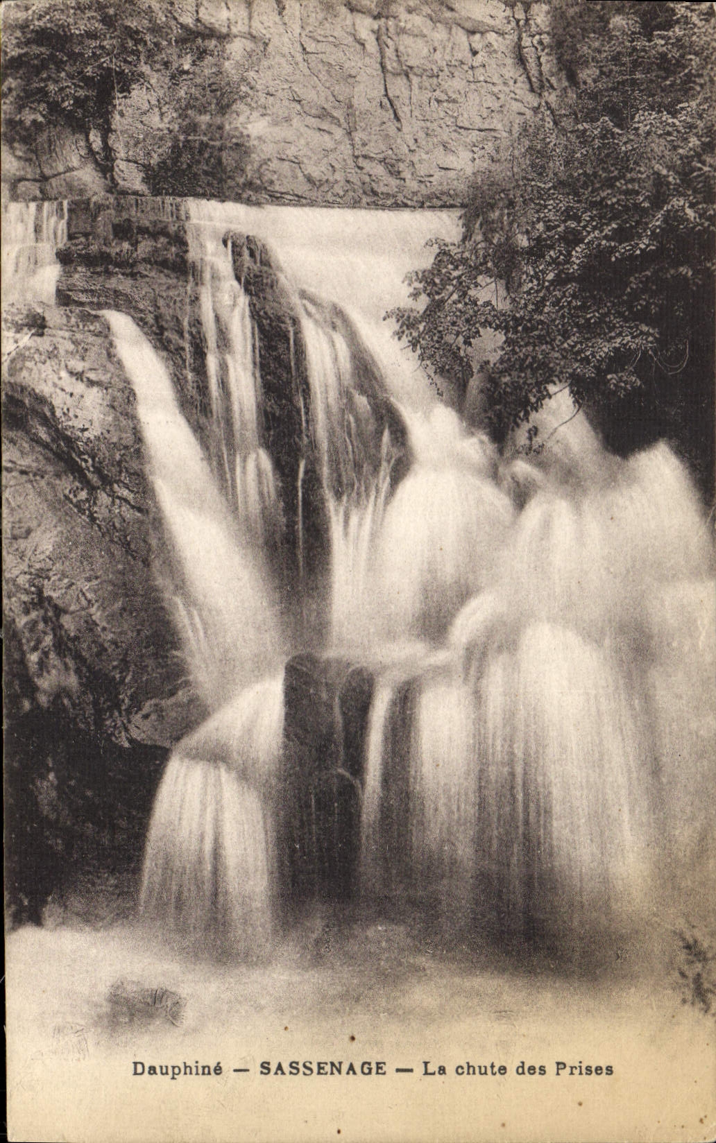 Dauphiné - Sassenage - La chute des Prises