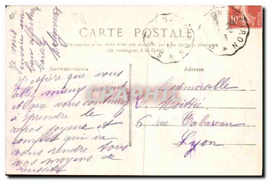 St-Pierre-de-Chartreuse - Le Guiters - Prise d'eau d'une scierie — Achterkant