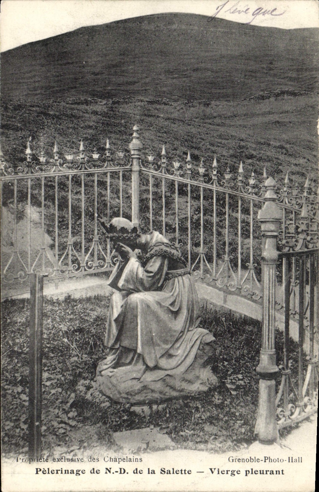 Pilgerung der N.-D. de la Salette — Weinende Jungfrau — Grenoble-Photo-Hall