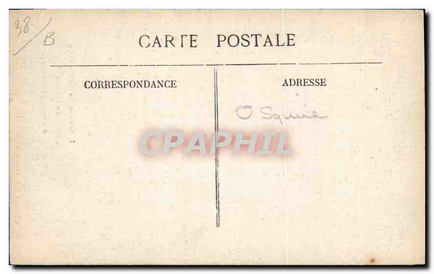 Le Château des Côtes de Sassenage — Environs de Grenoble — Éditeur L.P. Grenoble, n°7 — Rückseite