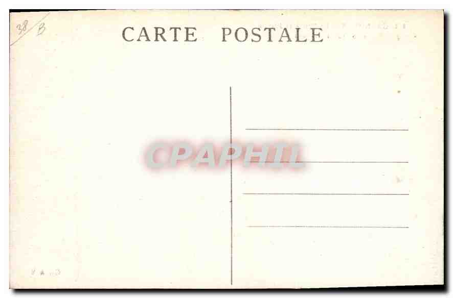 Grenoble — Le Palais de Justice et Statue de Bayard — Éditeur CPAPHIL, n° 072 — Rückseite