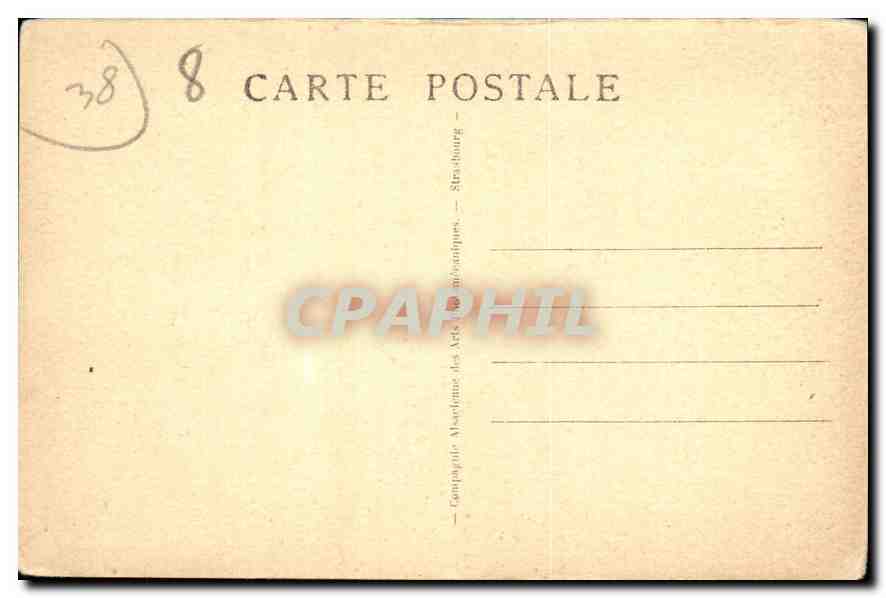 CPA Les Grottes de Betharram La Salle des Lustres  — Rückseite
