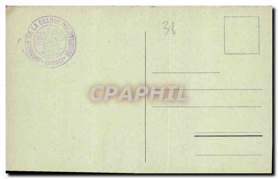 Dauphiné - Tunnel sur la Route de la Grande-Chartreuse — Gravure G.L.A.Y. n°66 — Rückseite