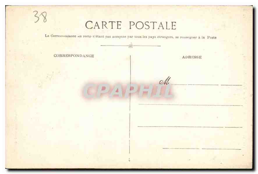 CPA Gorges de l'Arly Pont et Tunnel de Metrau  — Rückseite