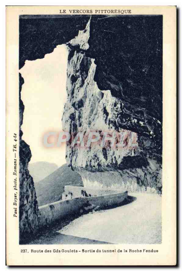 CPA Le Vercors Pittoresque Route des Gds Goulets 