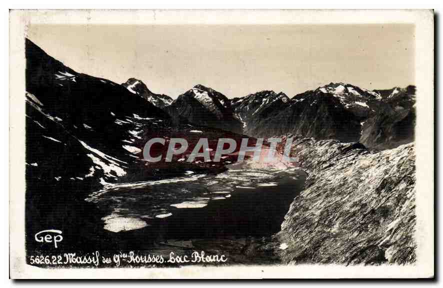 Massif des Grands Rousses. Lac Blanc — Gep, n° 5626.22