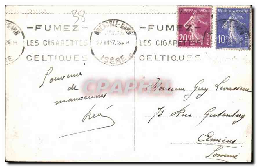 Massif des Grands Rousses. Lac Blanc — Gep, n° 5626.22 — Verso