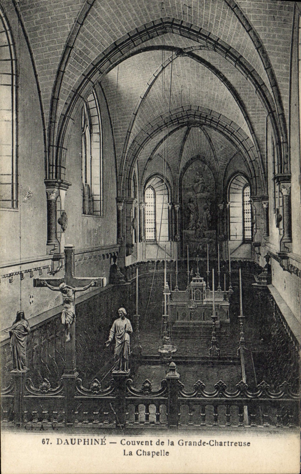 Dauphiné — Couvent de la Grande-Chartreuse — La Chapelle