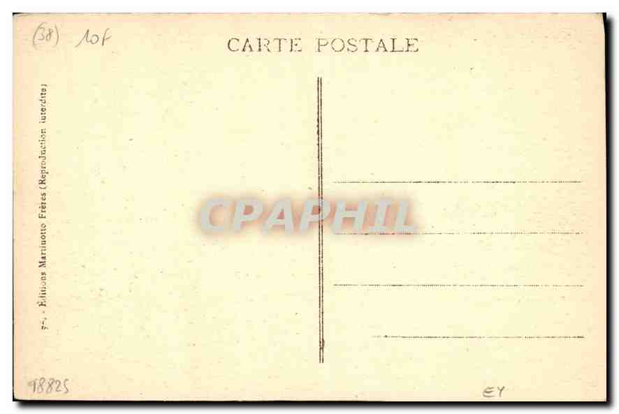 Routes de la Grande Chartreuse - Le Château de Bouquéron et la Vallée de Grenoble — Verso