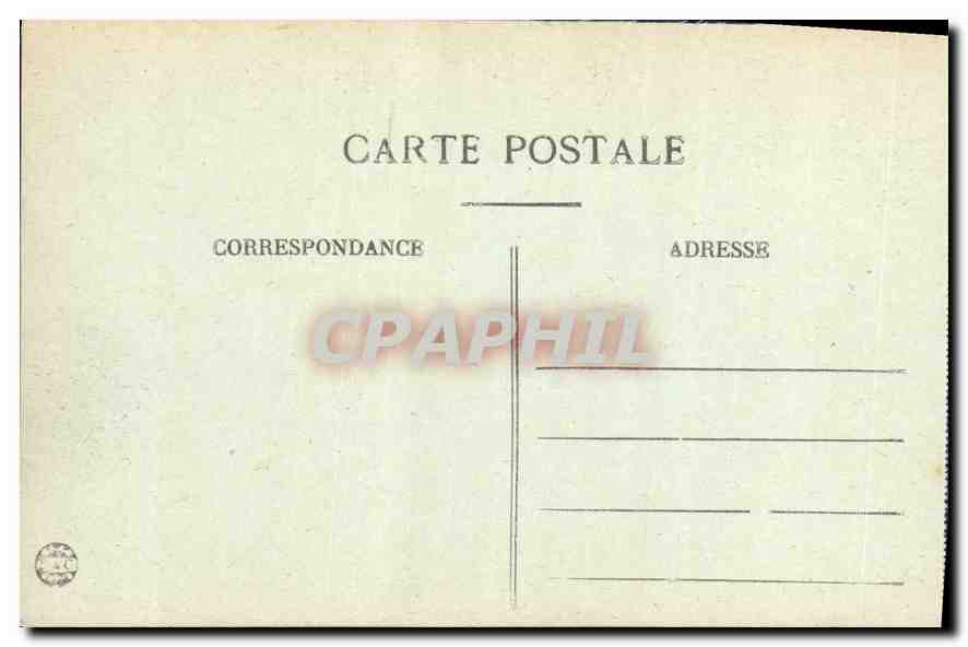 CPA Grenoble Pont de l'Hopital et la Chaine des Alpes  — Rückseite