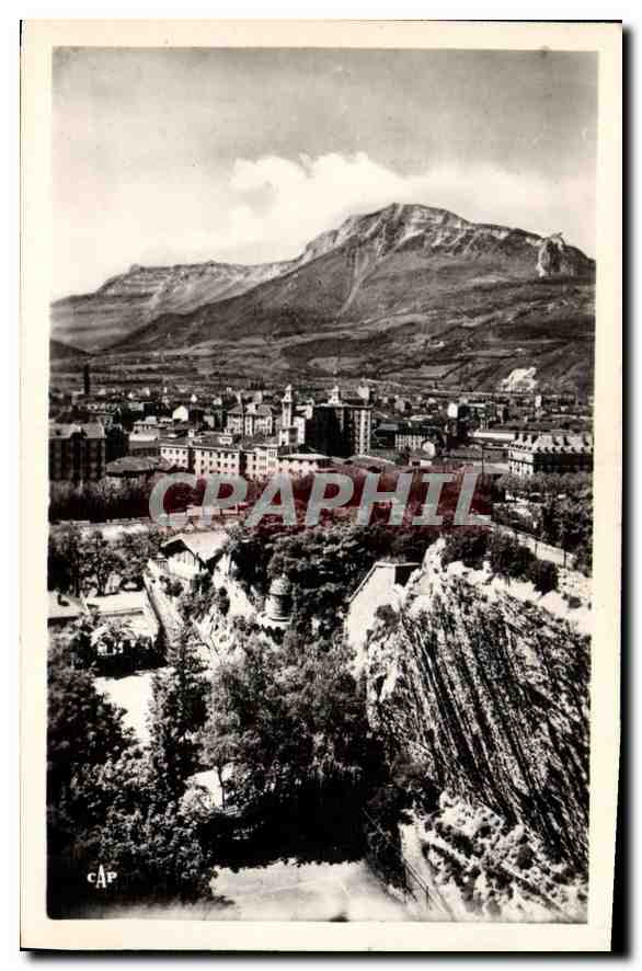 Grenoble - Le Jardin des Dauphins et le Moucheotte — éditeur C.A.P. - n° 217