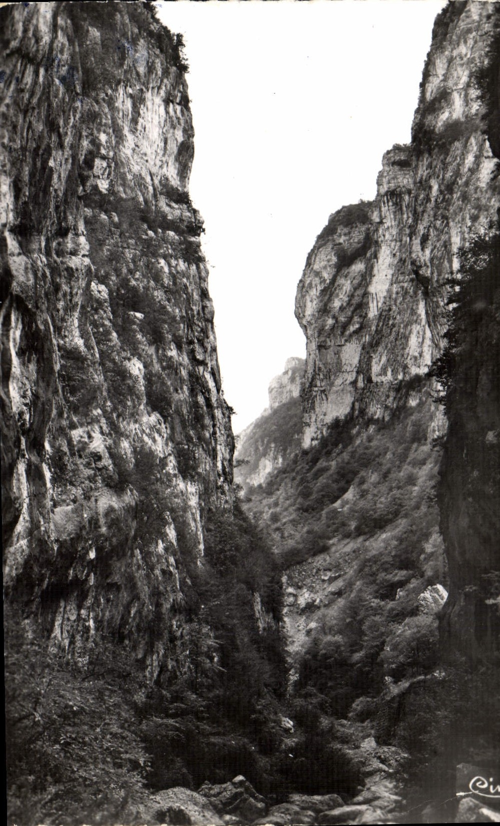 CPA Cognin les Gorges Isere Les Gorges du Nan 
