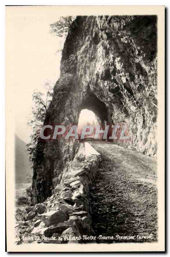 Route de Villard-Notre-Dame — Premier tunnel — CPAPHIL 1689.72