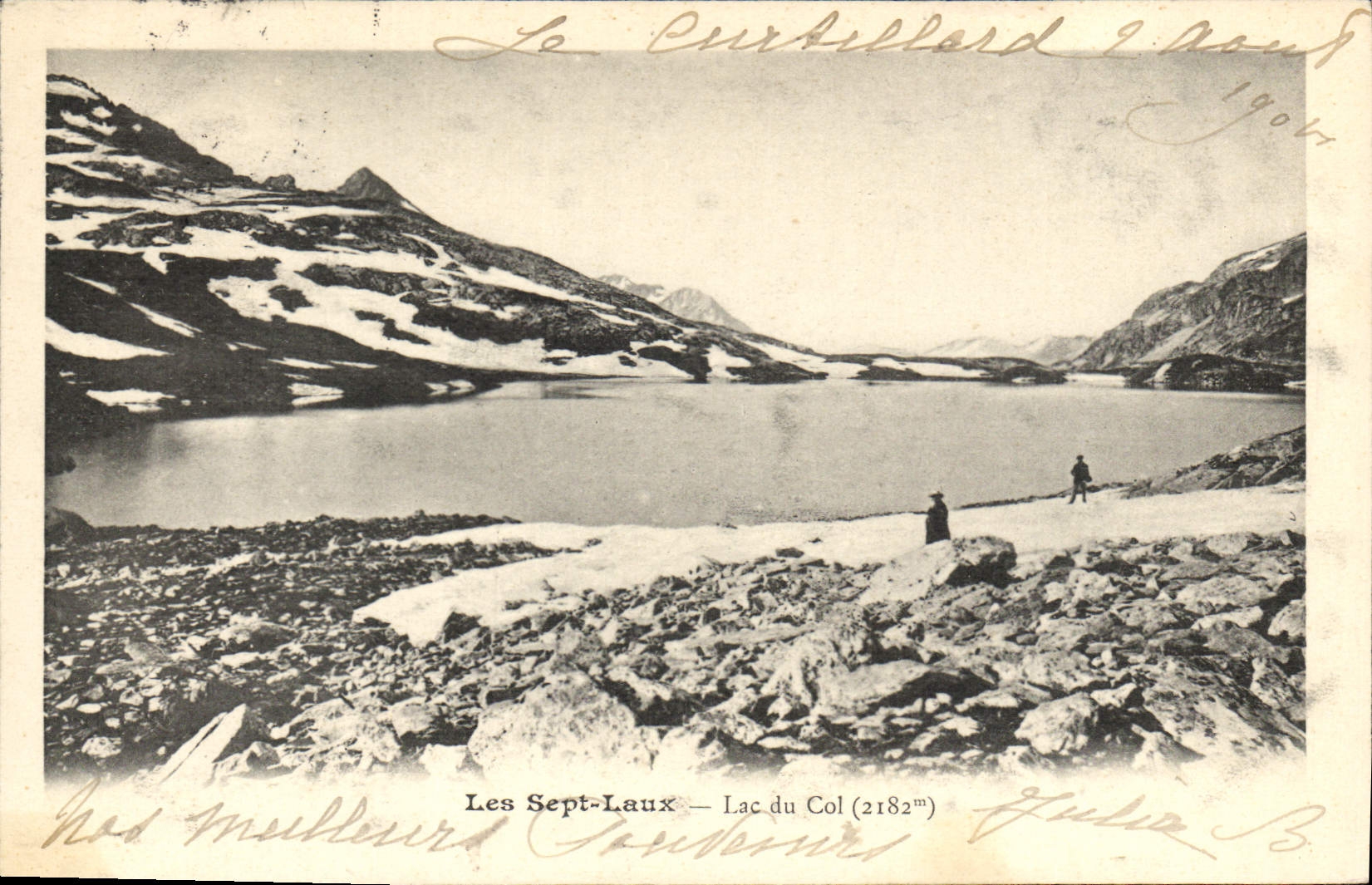 CPA Les Sept Laux Lac du col 